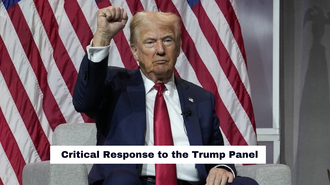 Critical Response to the Trump Panel