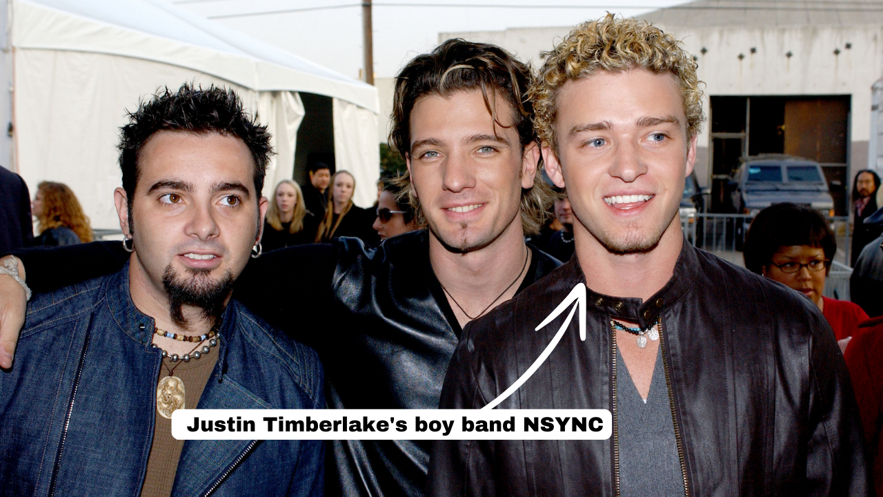 Justin Timberlake's boy band NSYNC