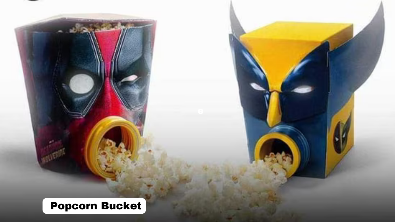 Deadpool and Wolverine Popcorn Bucket